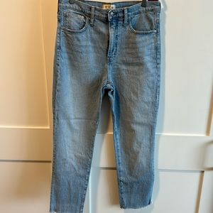 Madewell perfect vintage high-rise jean